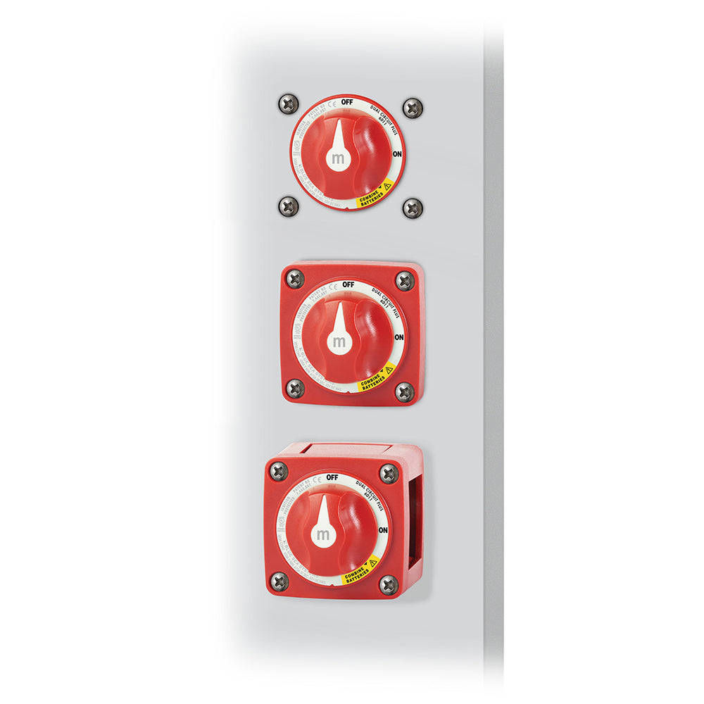 Blue Sea 6011 mSeries Mini Battery Switch Dual Circuit Plus 6011