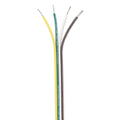 Ancor Ribbon Bonded Cable  164 AWG  BrownGreenWhiteYellow  Flat  100 154510
