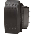 Blue Sea 7935 Contura II Switch DPST Black  OFFON 7935
