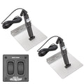 Lectrotab XKA Stainless Steel Trim Tab Kit wRocker Switch  12 x 24 XKAF12X24
