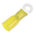 Pacer 1210 AWG Heat Shrink Ring Terminal  8 Stud Size  25 Pack TE108R25